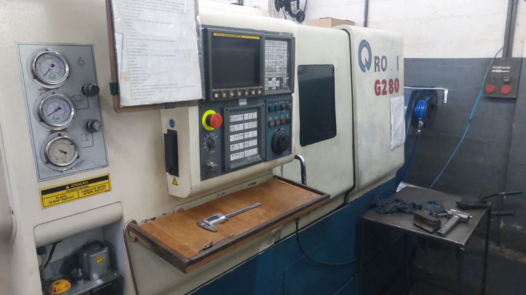 ROMI TORNO G280 COM CONTRAPONTO